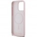 Чехол Karl Lagerfeld Silicone Karl & Choupette Ring для iPhone 15 Pro Max Pink with MagSafe (KLHMP15XSCMKCRHP)