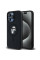 Чехол Karl Lagerfeld Silicone Karl & Choupette Ring для iPhone 15 Pro Max Black with MagSafe (KLHMP15XSCMKCRHK)