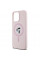 Чехол Karl Lagerfeld Silicone Karl & Choupette Ring для iPhone 15 Pro Pink with MagSafe (KLHMP15LSCMKCRHP)