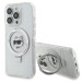 Чехол Karl Lagerfeld Ring Stand Choupette Head для iPhone 15 Pro Max White with MagSafe (KLHMP15XHMRSCHH)