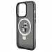 Чехол Karl Lagerfeld Ring Stand Karl & Choupettte для iPhone 15 Pro Black with MagSafe (KLHMP15LHMRSKCK)