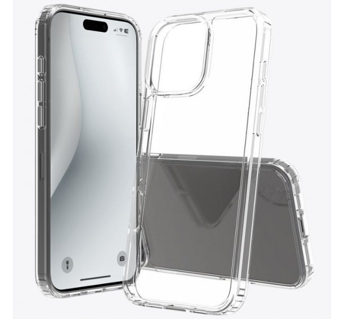 Чехол Rock для iPhone 16 Pro Max Transparent