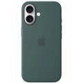 Чехол Apple Silicone MagSafe для Apple iPhone 16 Lake Green (MYY83ZM/A)