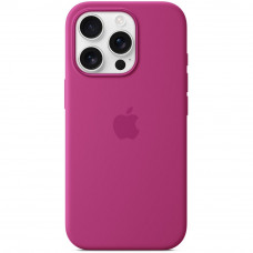 Чохол Apple Silicone MagSafe для Apple iPhone 16 Pro Fuchsia (MYYN3ZM/A)