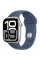 Смарт-часы Apple Watch Series 10 GPS 46mm Silver Aluminium Case with Denim Sport Band - S/M (MWWL3QH/A)