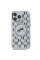 Чехол Karl Lagerfeld IML Monogram Karl & Choupette Head для iPhone 16 Pro Transparent with MagSafe (KLHMP16LHMCKMHT)