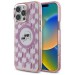 Чехол Karl Lagerfeld IML Monogram Karl & Choupette Head для iPhone 16 Pro Pink with MagSafe (KLHMP16LHMCKMHP)