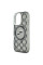 Чехол Karl Lagerfeld IML Monogram Karl & Choupette Head для iPhone 16 Pro Black with MagSafe (KLHMP16LHMCKMHK)
