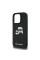 Чехол Karl Lagerfeld Monogram Karl & Choupette Head Pin для iPhone 16 Pro Max Black (KLHCP16XPGKLKCPK)