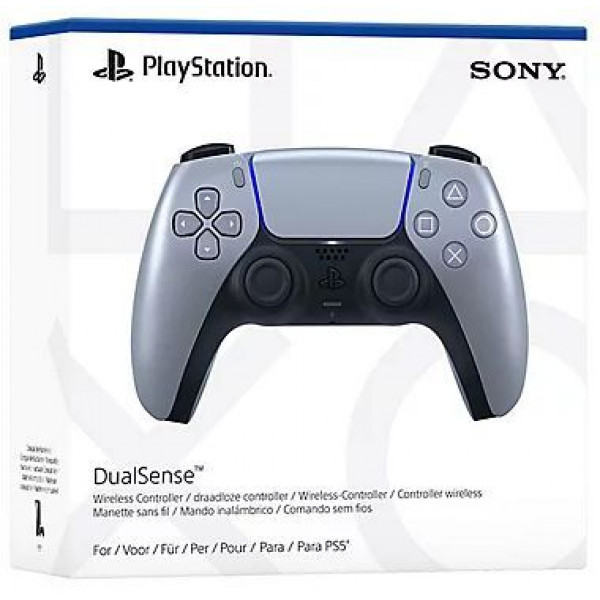 Бездротовий геймпад Sony PlayStation 5 DualSense (PS5) Sterling Silver
