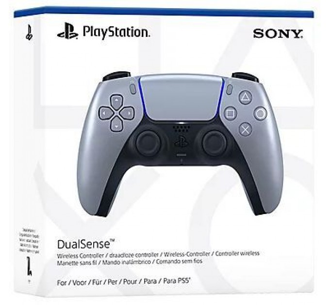 Беспроводной геймпад Sony PlayStation 5 DualSense (PS5) Sterling Silver