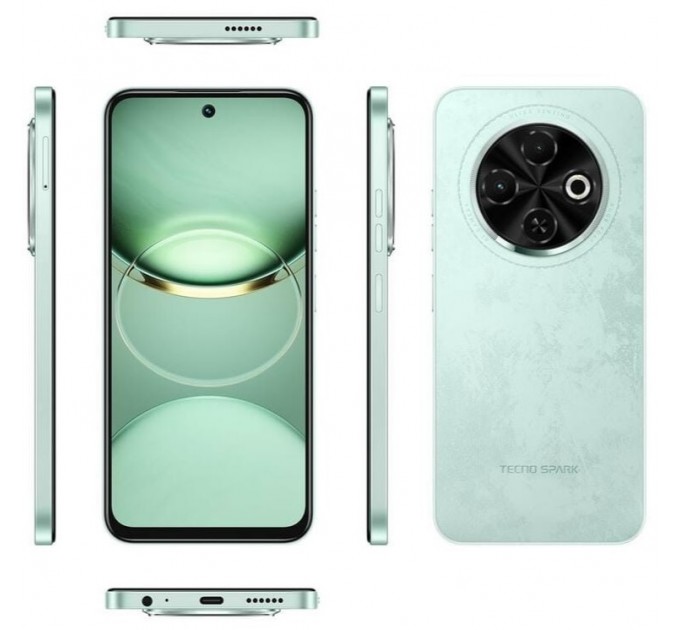 Tecno Spark 30C (KL5n) 8/256GB Magic Skeen Green (4894947051821)