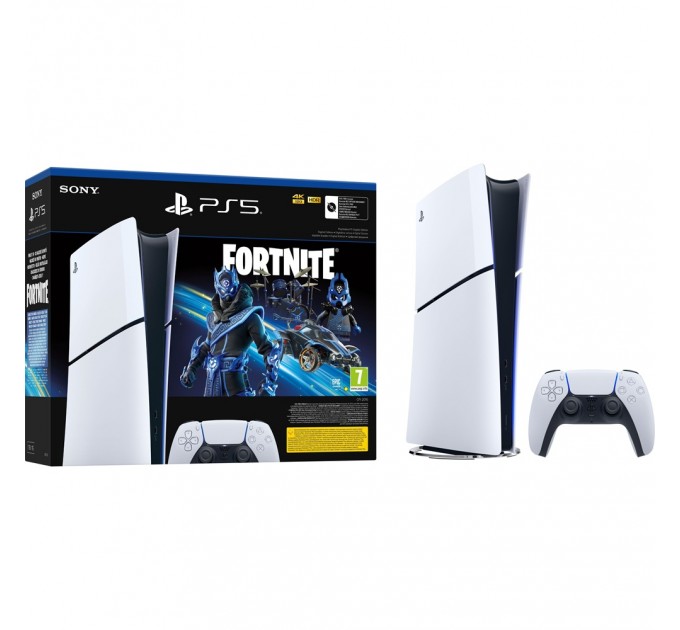 Игровая приставка PlayStation 5 Slim Digital Edition (CFI-2016) Fortnite Cobalt Star Bundle