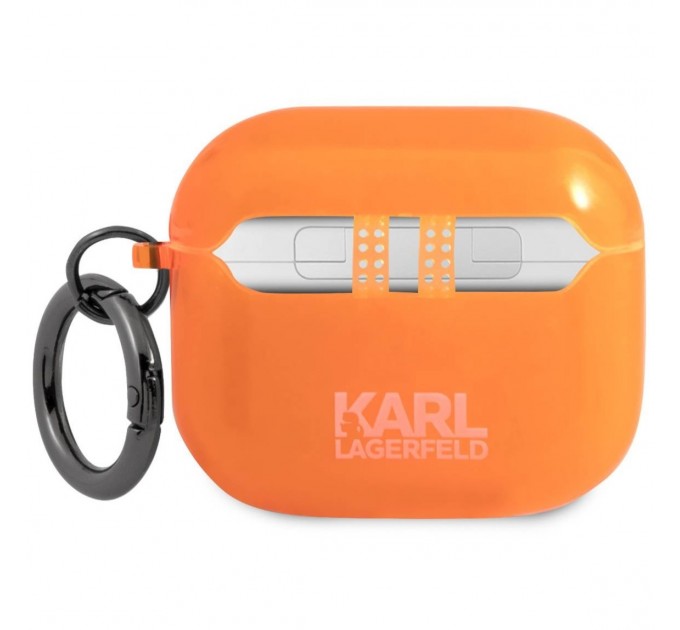 Чехол Karl Lagerfeld Choupette для AirPods 3 Orange (KLA3UCHFO) 