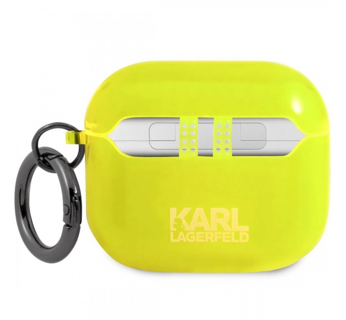 Чехол Karl Lagerfeld Choupette для AirPods 3 Yellow (KLA3UCHFY)