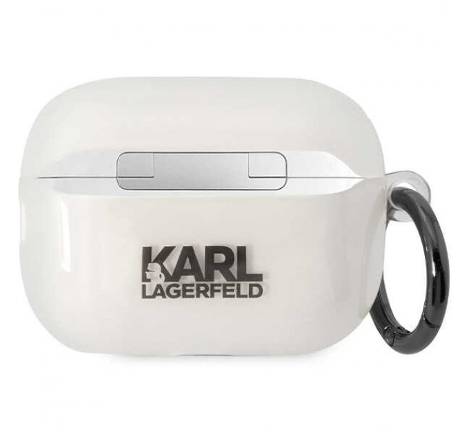 Чехол Karl Lagerfeld Ikonik Choupette для AirPods Pro 2 Transparent (KLAP2HNCHTCT)