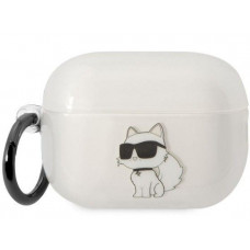 Чехол Karl Lagerfeld Ikonik Choupette для AirPods Pro 2 Transparent (KLAP2HNCHTCT)