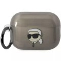 Чехол Karl Lagerfeld Ikonik Karl Lagerfeld для AirPods Pro 2 Black (KLAP2HNIKTCK)