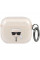 Чехол Karl Lagerfeld Glitter Karl's Head для AirPods 3 Gold (KLA3UKHGD)