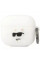 Чехол Karl Lagerfeld Silicone Choupette Head 3D для AirPods 3 White (KLA3RUNCHH)