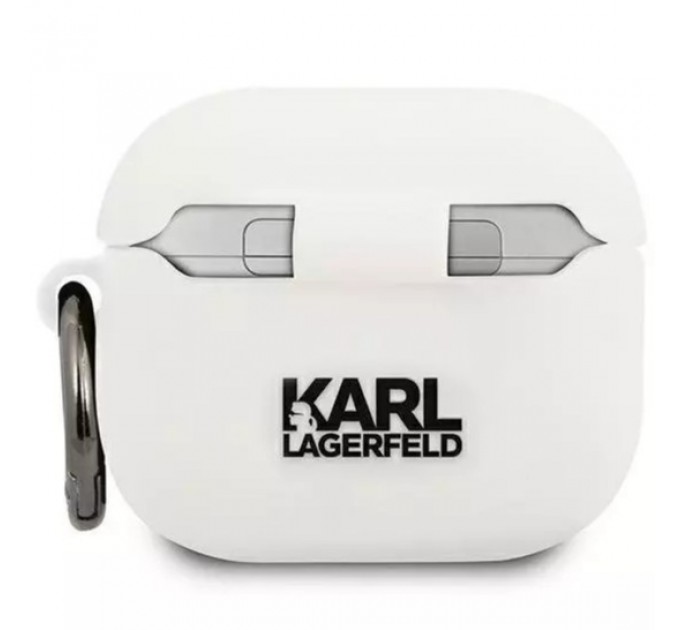 Чехол Karl Lagerfeld Silicone Choupette для AirPods 3 White (KLACA3SILCHWH)