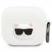 Чехол Karl Lagerfeld Silicone Choupette для AirPods 3 White (KLACA3SILCHWH)