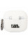 Чехол Karl Lagerfeld Silicone Karl & Choupette для AirPods 3 White (KLACA3SILKCW)