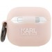 Чехол Karl Lagerfeld Silicone Karl Head 3D для AirPods 3 Pink (KLA3RUNIKP)