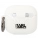 Чехол Karl Lagerfeld Silicone Karl Head 3D для AirPods 3 White (KLA3RUNIKH)