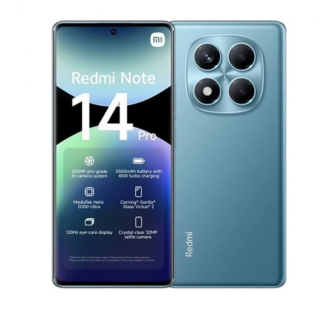 Xiaomi Redmi Note 14 Pro 8/256GB Frost Blue