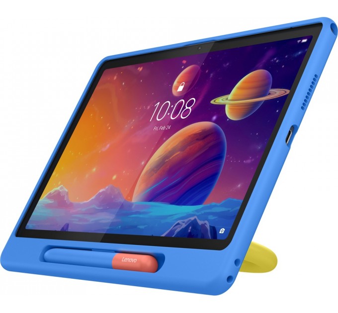 Планшет Lenovo Tab 4/128GB LTE Luna Grey + Kids Bumper & Pen (ZAEJ0129UA)