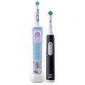 Электрическая зубная щетка BRAUN Oral-B D103 Frozen (3+) + Pro 1 D305 (Family Edition)