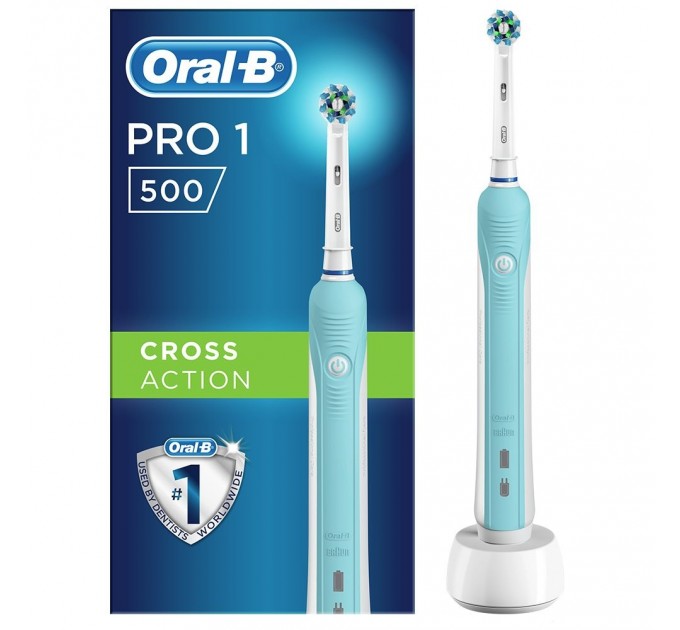 Электрическая зубная щетка BRAUN Oral-B PRO 500 Cross Action