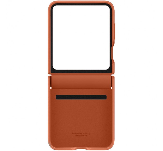 Чехол Leather Case для Samsung Flip 5 Brown (AAA)