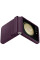 Чехол Leather Case для Samsung Flip 5 Purple (AAA)
