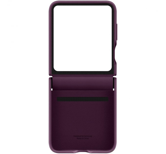 Чехол Leather Case для Samsung Flip 5 Purple (AAA)