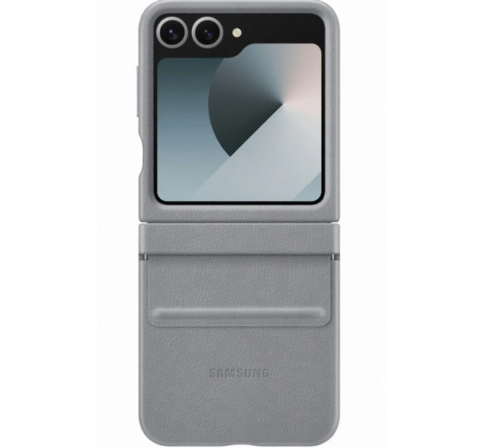 Чехол Leather Case для Samsung Flip 6 Gray (AAA)