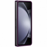 Чохол Leather Case для Samsung Fold 5 Purple (AAA)