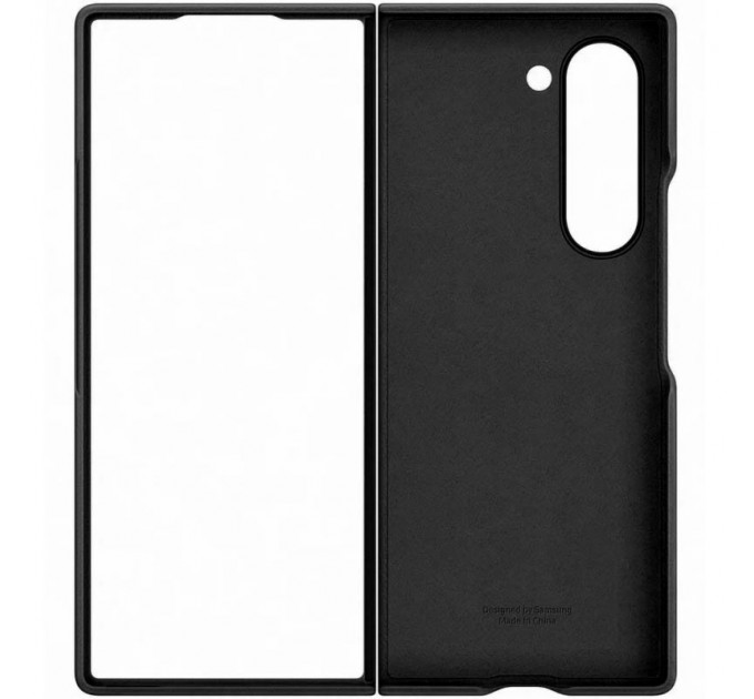 Чехол Leather Case для Samsung Fold 6 Black (AAA)