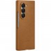 Чехол Leather Case для Samsung Fold 6 Brown (AAA)