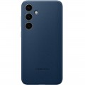 Чехол Leather Case для Samsung S24 Navy Blue (AAA)