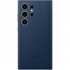 Чохол Leather Case для Samsung S24 Ultra Navy Blue (AAA)