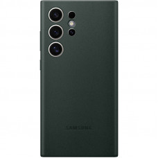 Чохол Leather Case для Samsung S24 Ultra Pine Green (AAA)
