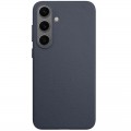 Чехол Leather Case для Samsung S25+ Midnight Blue (AAA)