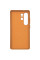 Чехол Leather Case для Samsung S25 Ultra Orange (AAA)
