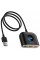 Type-C HUB Baseus Square Round USB to USB 3.0 + 3USB 2.0 (1m) Black