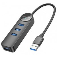 USB HUB Borofone DH5 USB-4USB 0.2m