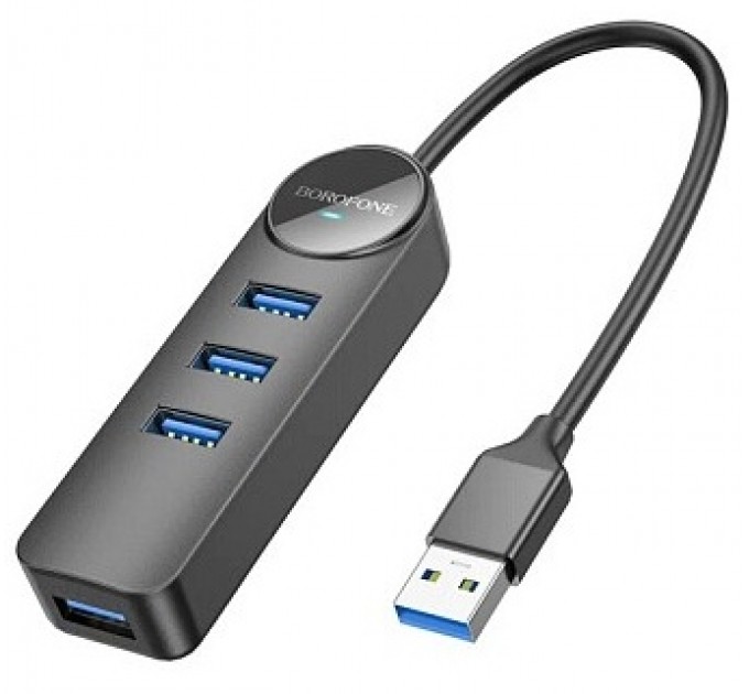 USB HUB Borofone DH5 USB-4USB 0.2m