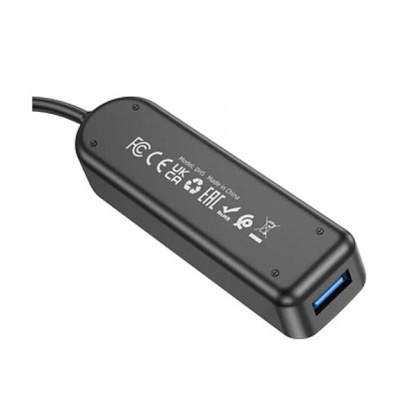 USB HUB Borofone DH5 USB-4USB 0.2m