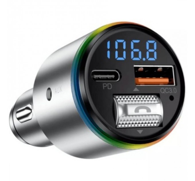 FM Модулятор Proove Power Drive 30W (PD+QC3.0) Type-C+USB